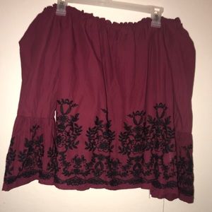 Off the shoulder Top